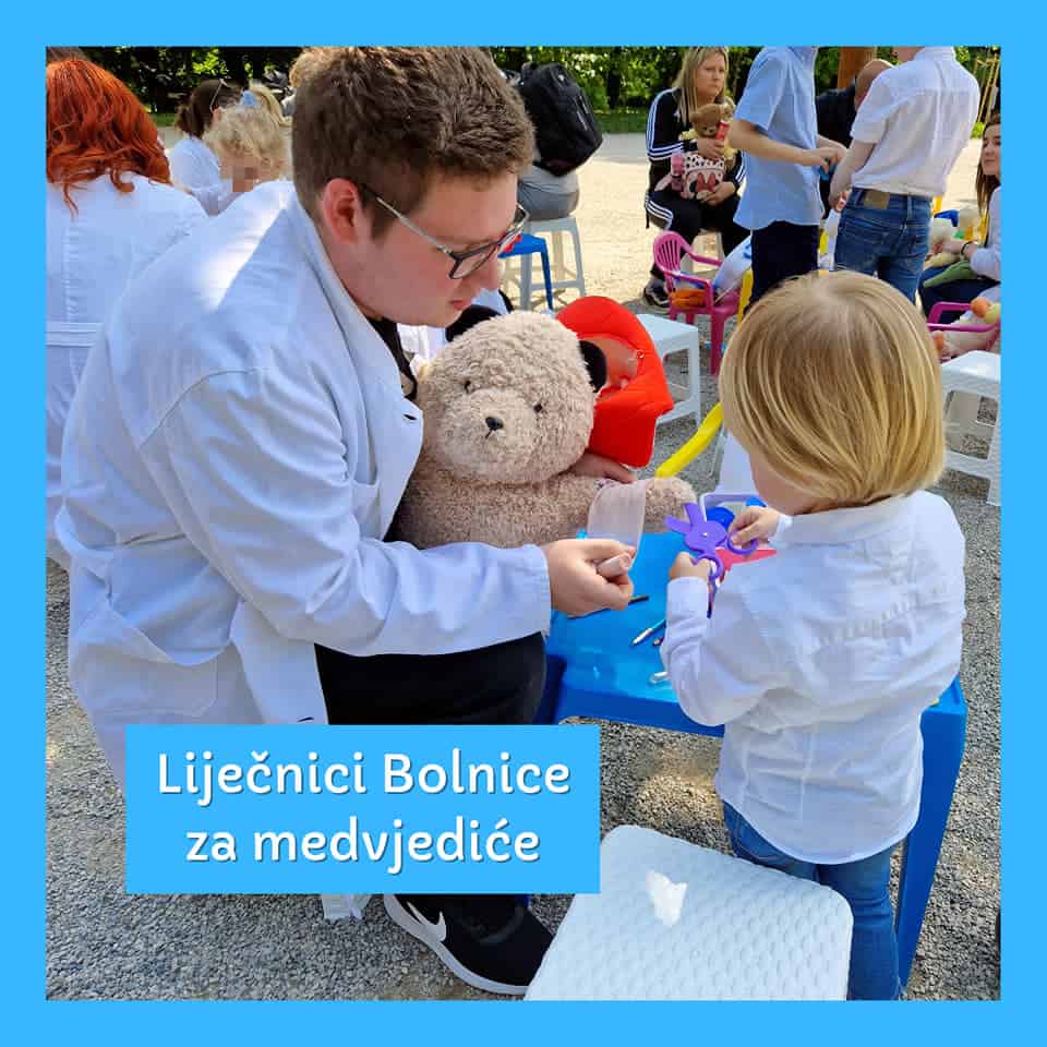„Bolnica za medvjediće” - projekt koji pomaže djeci otkloniti strah od liječnika
            